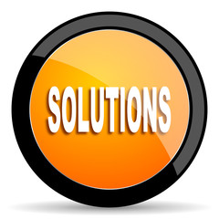 solutions orange icon