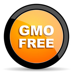 gmo free orange icon