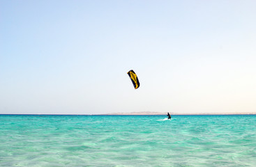 kitesurfing