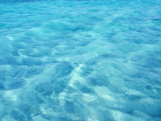 Fototapeta na wymiar blue water
