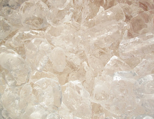 macro shot of ice cube