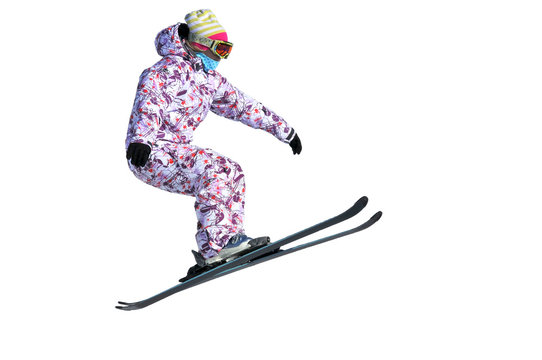 girl ski jumper