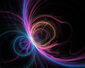 Fractal art background for creative design. Decoration for wallpaper desktop, poster, cover booklet. Abstract texture. Psychedelic. Print for clothes, t-shirt.