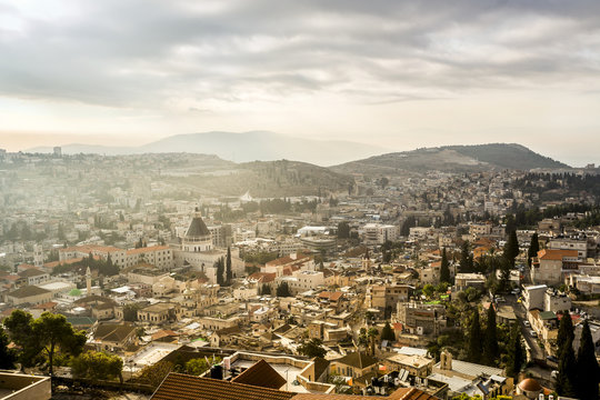 Nazareth Panorama, Israel