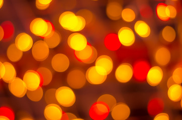 abstrack colorful big background with bokeh lights