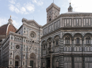 hermosa catedral de la ciudad de Florencia en italia