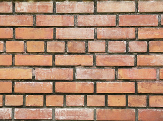 Background of old grunge brick wall