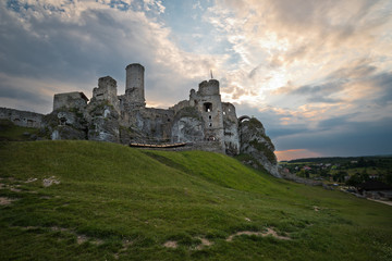 Ruins of a castle Ogrodzieniec, Poland