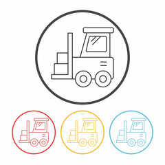 truck line icon