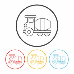 truck line icon