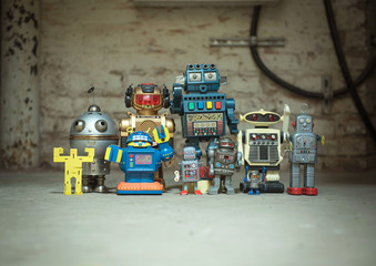 Robot-Family - 96739576