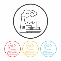 factory line icon