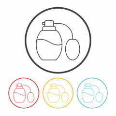 perfume line icon