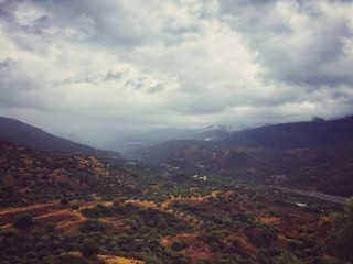 Fototapeta premium Landscape View, Crete, Greece