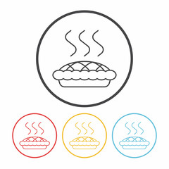 pie line icon