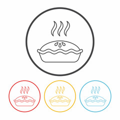 pie line icon