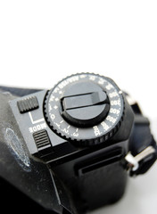 Vintage  film camera iso ring with values