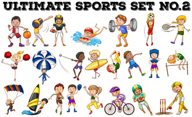 Fototapeta premium Various kind of sports