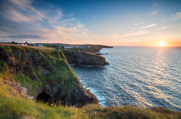 Sunset at Port Gaverne