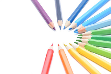 Crayons background