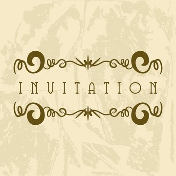 Invitation Vector Template