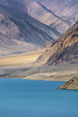 Landscape around Muztagh Ata and Karakuli Lake, Pamir Mountains, Kasgar, Xinjiang, China