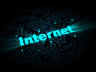 Obraz premium internet