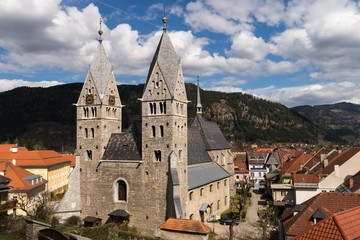Obraz premium St. Bartholomew Church in Friesach