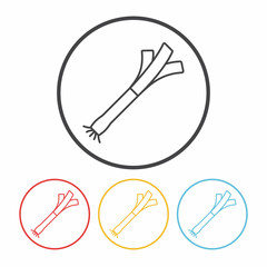 vegetables line icon