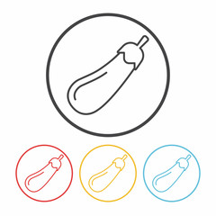 vegetables line icon