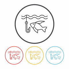 fishing line icon