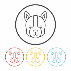 animal line icon