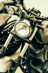 Fototapeta premium Headlight lamp