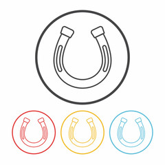 saddle line icon