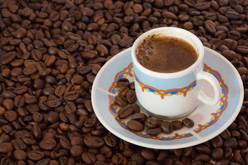 Hot coffee 