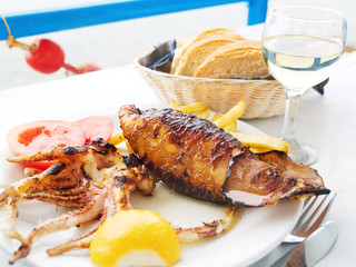 Stuffed Squid