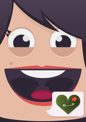 Christmas people vector illustration