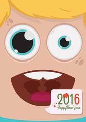 Christmas people vector illustration