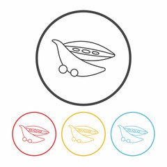 vegetables line icon