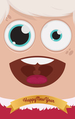 Christmas people vector illustration