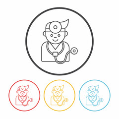 Occupation line icon