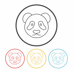 Fototapeta premium animal line icon