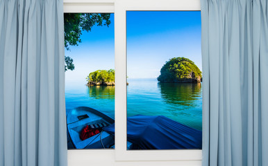 window view sea