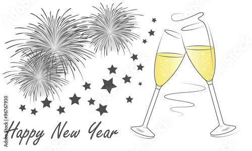 Silvester Clipart Rakete