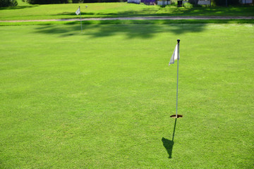 Obraz premium Kids golf course lessons