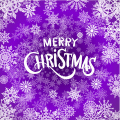 Christmas light vector background. Card or invitation.