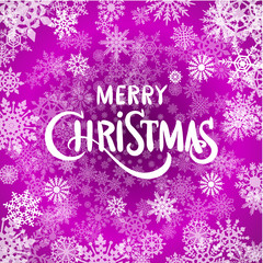 Christmas light vector background. Card or invitation.