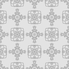 Seamless  pattern with abstract elements