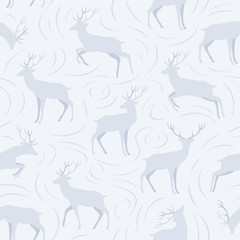 Christmas pattern with deers
