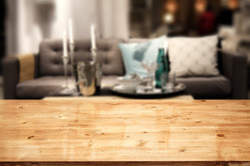sofa and table 